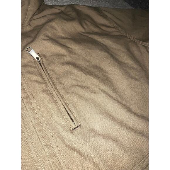 Carhartt Quick Duck quilted brown men's hooded coat men plus size 2Xl heavy coat - Picture 6 of 11